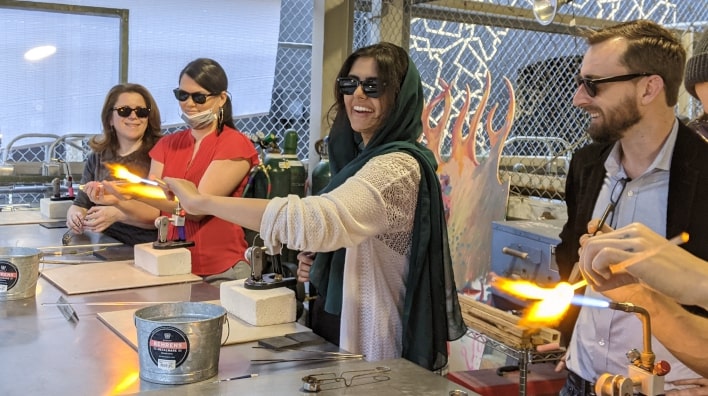 January 2022: Flameworking in Florida, USA January 2022: Flameworking in Florida, USA